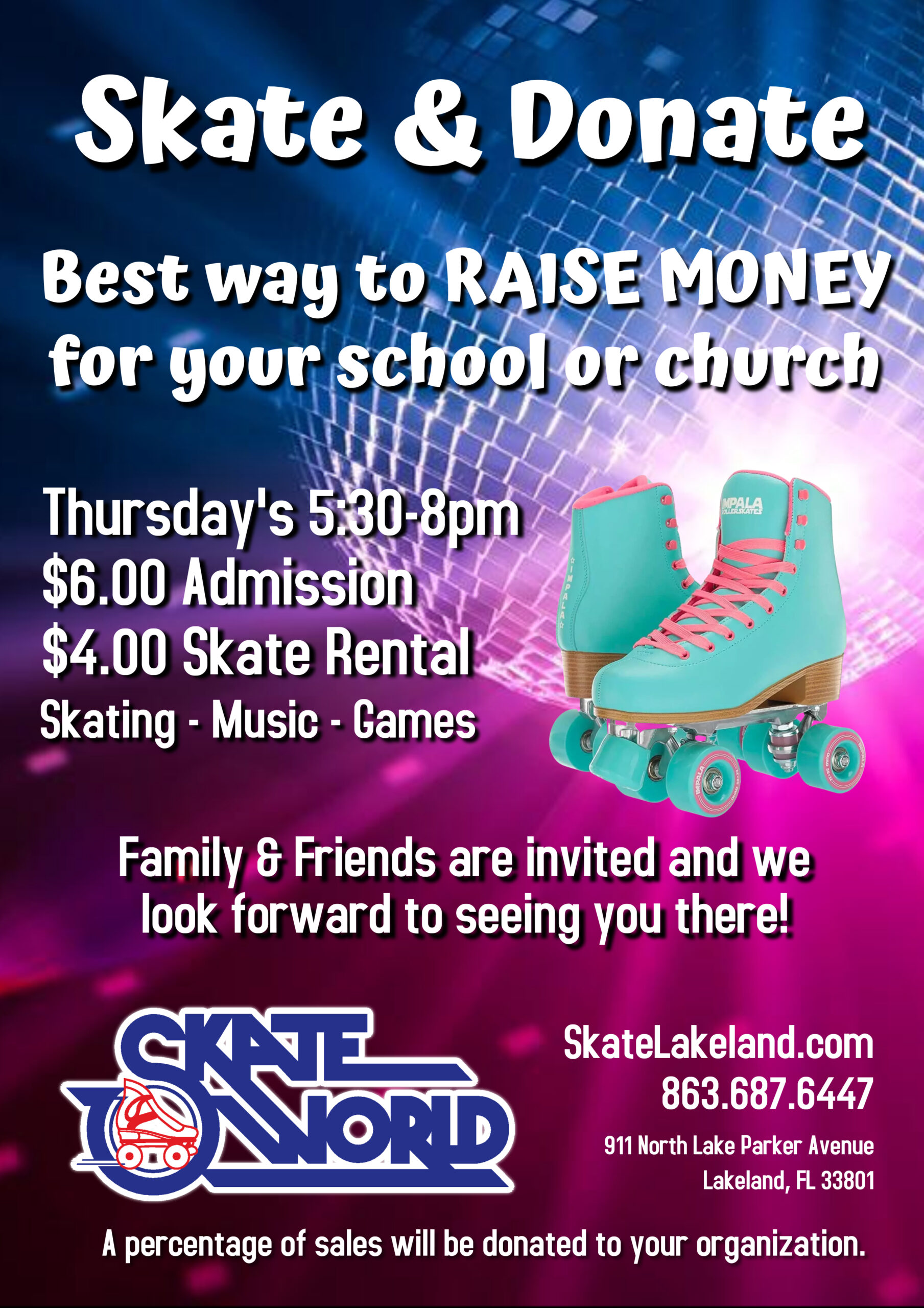 Fundraising – Skate World